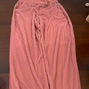 j crew Velvet Pink Pants 6 guc